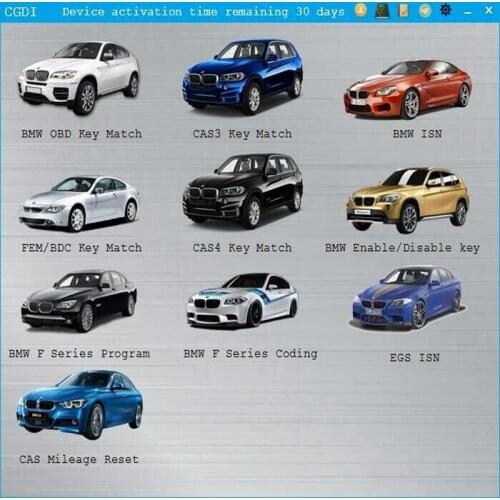 EGS ISN Authorization Automotive Car Diagnostic Tool for CGDI Prog For BMW MSV80 Key Programmer Car Key Programmer