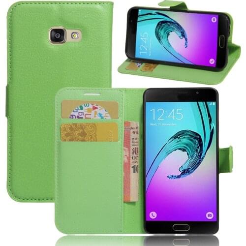 50pcs/lot Free shipping Litchi lychee wallet leather PU TPU case for Samsung A3 2017 A5 2017 C9 pro For Samsung galaxy J2 prime