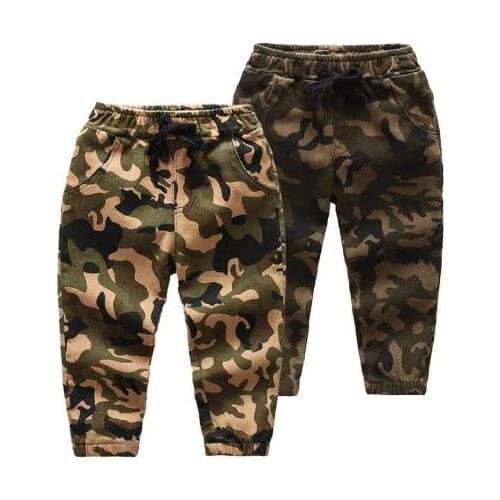Camouflage Trousers Kids Child Casual Pants Blue Green Army CamoStylish Lnfant Toddler Baby Boy Spants For Baby Boys
