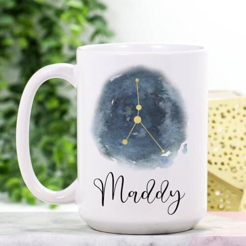 Cancer Mug - Cancer Zodiac Mug - Cancer Constellation Coffee Mug - Cancer Zodiac Gifts - Zodiac Constellation Mug - Zodiac Gifts
