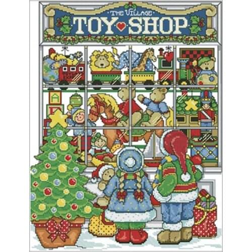 Store patterns Counted Cross Stitch 11CT 14CT 18CT DIY Chinese Cross Stitch Kits Embroidery Needlework Sets home decor