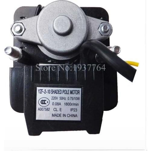 New good working High-quality for refrigerator fan Motor YZF-2-10 YZF-6110 220V 10W cooling fan motor