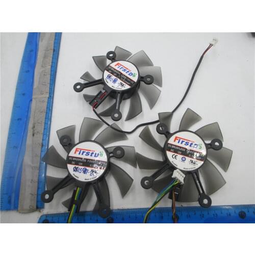 PLA08015B12HH 12V 0.35A 43mm Graphics Card Cooling Fan 4Wire 4Pin