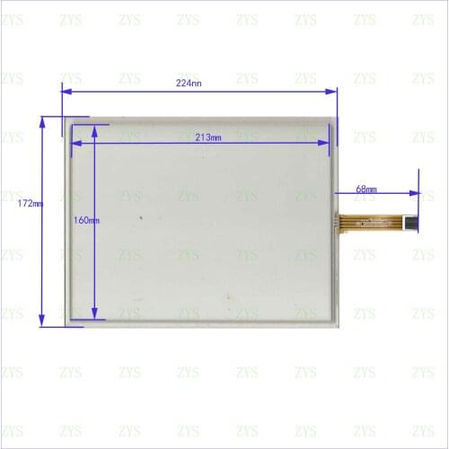 ZhiYuSun XWT259 yitouch pane this is compatible 224*172mm 10.4inch 4 line For CarDVD touch screen 224*172MM panel XWT 259