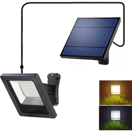 Solar Led Light Outdoors Garden Lamp Solar Lamp Flood Light With 5M Cable For Garden Street Waterproof Solar Garden Light