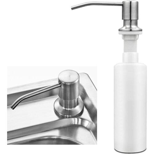 1PCs 300ml Bathroom Faucet Sink Soap Dispenser Liquid Soap Lotion Dispenser Pump Kitchen Storage Holder Bottle Replace Bottle