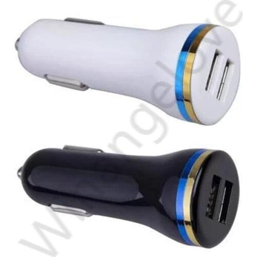 1000pcs Dual usb ports 2.1A Car chargers Charger Adapter for iphone 5 5s 6 6s 7 plus for samsung s6 s7 edge