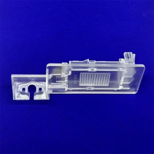 Car Rear View Camera Bracket License Plate Lights Housing Mount For Skoda Fabia Kodiaq Superb Octavia Rapid Spaceback