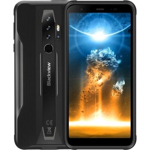 Blackview BV6300 Helio A25 Octa Core 3GB+32GB IP68 Waterproof Rugged Mobile Phone 5.7" Screen 4380mAh Android 10 Smartphone NFC