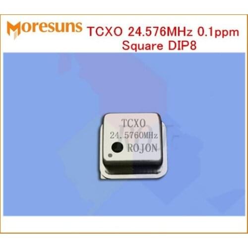 Fast Free Ship Sound DIY fihi high precision temperature-compensation crystal oscillator TCXO 24.576MHz 0.1ppm square DIP8