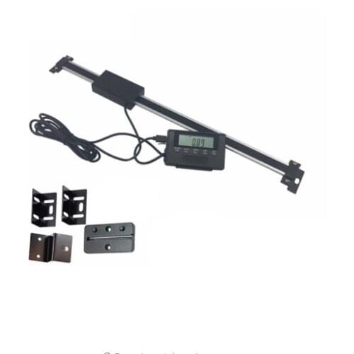 Shahe 0-200 mm Digital Linear Scale Remote Digital Readout linear Scale External Display Ruler with LCD Base