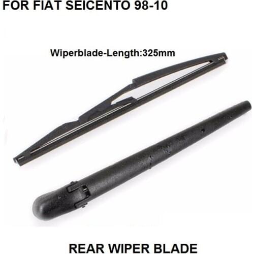 FOR FIAT SEICENTO REAR WIPER BLADE AND ARM SET BRAND NEW 1998-2010 NEW