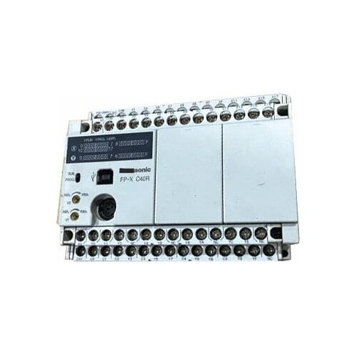 AFPX-C40R PLC New Original AC100-240V 16 DC Input Points 14 Relay Output Points FP-X Control Unit