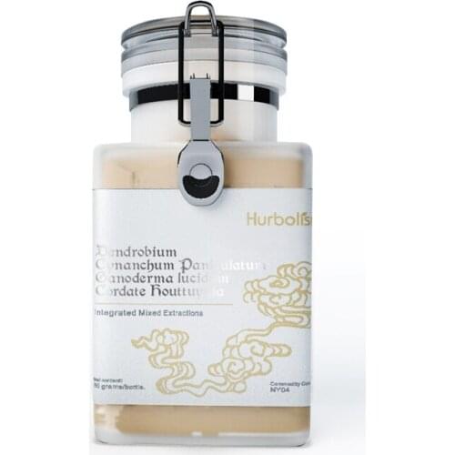 Hurbolism New Bottle Dendrobium, Cynanchum Paniculatum, Ganoderma lucidum, Cordate Houttuynia, Integrated Mixed Extractions,50g
