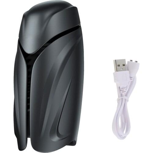 Blowjob Male Masturbator Penis Sex Toy for Men Electric Pulse Vibrator Penis Endurance Delay Lasting Trainer Masturbation Cup