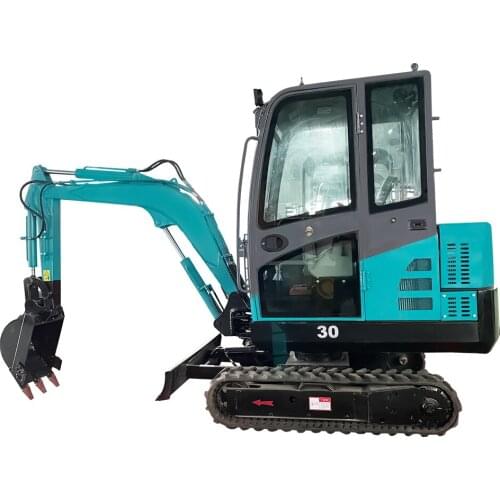 3ton Mini Excavator Small Excavation Equipment HT30 Micro Digger For Construction Work