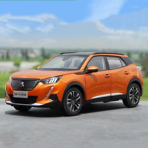 1/18 alloy casting car model new generation 2008 original Dongfeng PEUGEOT collection decoration holiday gift
