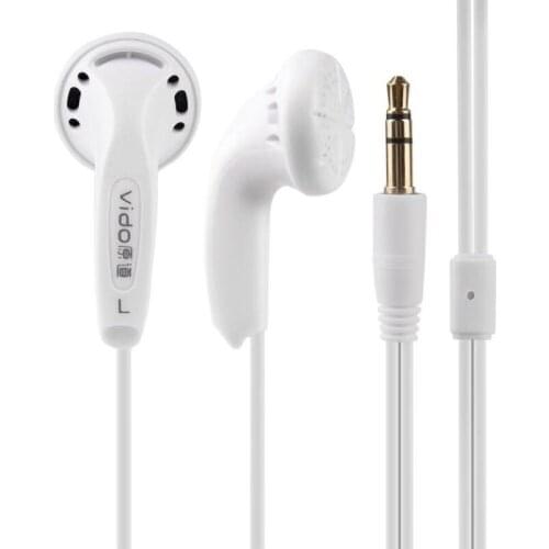 Vido High Quality Wired Earphones Soundtrack Stereo Headset Game Headset Bass Noise Reduction Headphones 3.5mm Earphone