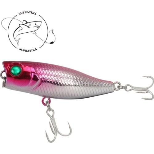 With High Quality Sharpened Hook Swimbait 3D Eyes Fishing 10 Colors 4cm/3.4g Artificial Topwater Mini Popper Plastic Hard Bait