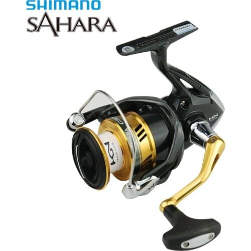 NEW SHIMANO SAHARA C2000S C2000HGS 2500HGS Shallow Spool 500 1000 2500 C3000 C3000HG 4000 4000XG C5000XG Spinning Fishing Reel