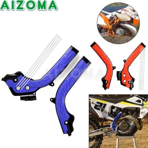 Enduro EX Motocross Frame Guard Protection Cover Dirt Pit Bike For 2016-2018 TE/FE/FC/TC SX/EXC/SXF/EXCF 125-450