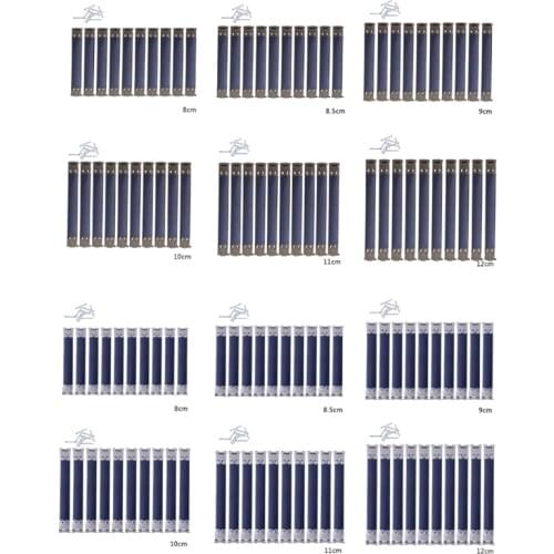 10Pcs Vintage Metal Internal Flex Frame Kiss Clasp Lock for DIY Craft Purse Handbag Bag Hinges Sewing Hardware Accessory