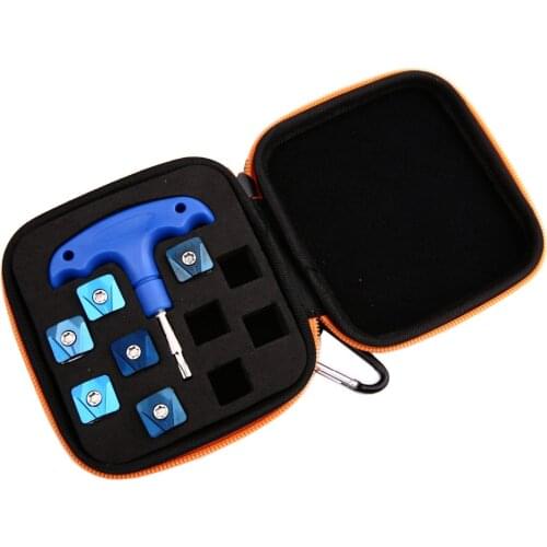 6pcs/set Blue Golf Slider Weight with Wrench and Case for SLDR Driver Club 1# 460cc 5.5g/7g/9g/10g/12g/14g