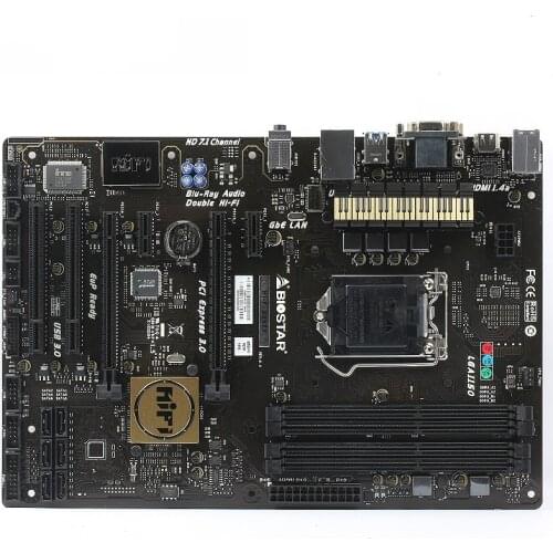 Used,BIOSTAR Hi-Fi B85Z5 Desktop Motherboard Intel B85 LGA 1150 DDR3 32G SATA3 USB3.0,100% tested good