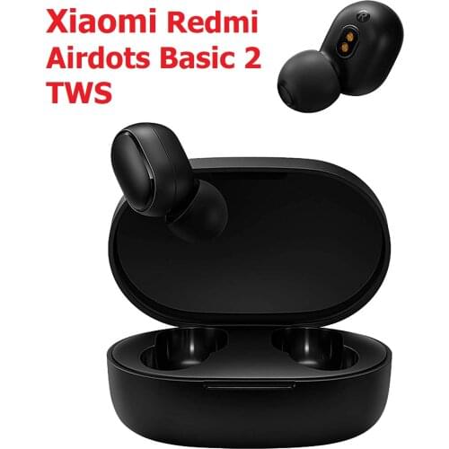 Xiaomi Mi True Wireless Earbuds Basic 2, Wireless Bluetooth 5.0 Headphones Anti-Sweat IPX4 True Stereo Bluetooth Headphones with