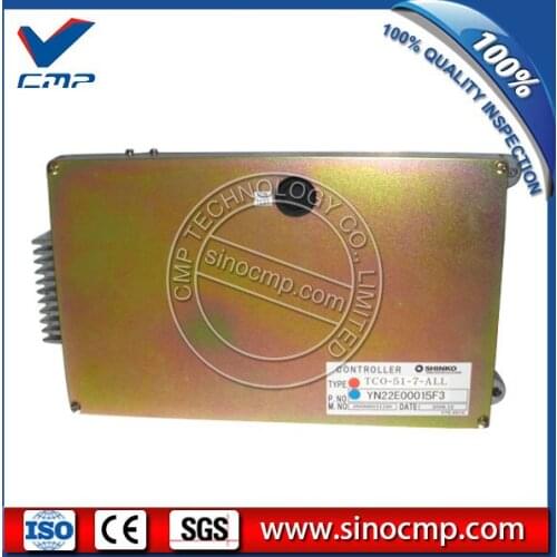 Big controller YN22E00015F1 YN22E00015F2 YN22E00015F3 for Kobelco SK200-2 Excavator