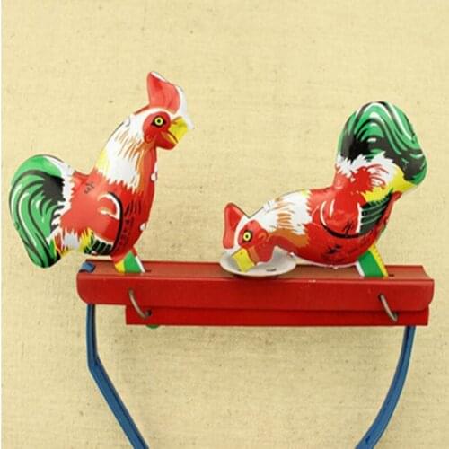 Brand Vintage Pecking Chicks Tin Toy Wind Up Toys Collectible Gift knutselen voor volwassenen