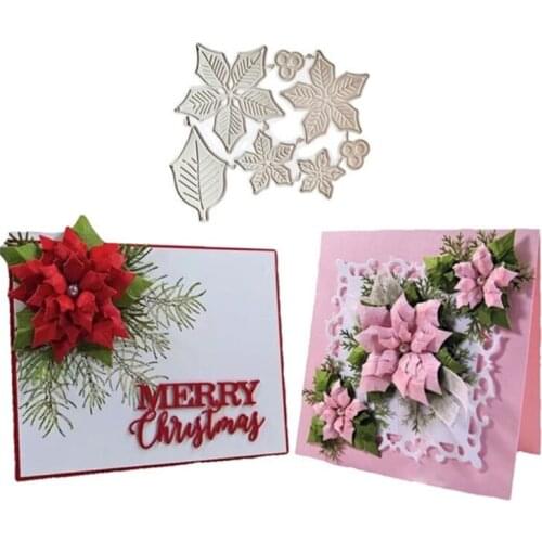 D08D Leaves Flowers Metal Cutting Dies Stencil DIY Scrapbooking Album Paper Card Mold