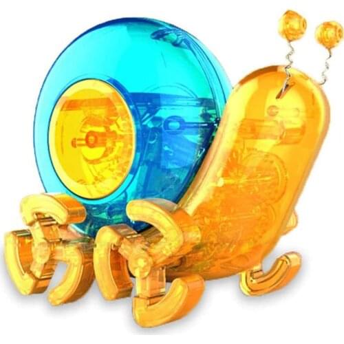 DIY Solar Snail Toys Educational Stem Puzzle Assembly for Science Building for 8-12 Years Old Learning Kids Kit Toys