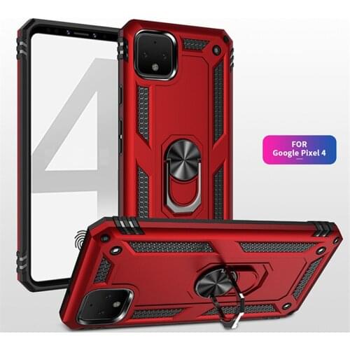 For Google Pixel 4 Case Pixel 4 XL Armor Rugged Military Car Holder Ring Cover For Google Pixel 4 XL 4xl Pixel4 Pixel4xl Coque