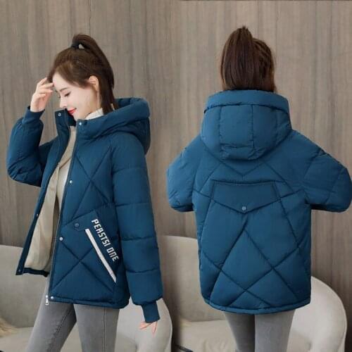 Boutique Winter Clothes Women Parkas Casual Bubble Jacket Thick Warm Padded Jackets Coats Solid Outwear Hooded Harajuku Jacket