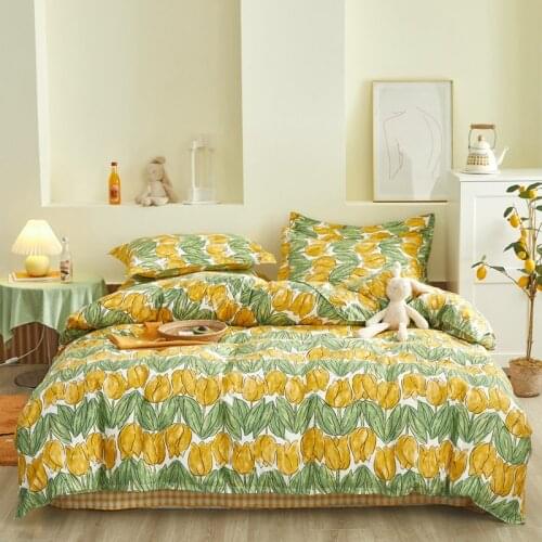 Abstract Flower Pattern Bedding set,220x240 Duvet Cover Set With Pillowcase, 200x230 Quilt Cover,240x210 King Size Blanket Cover