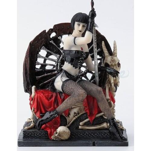 Creative mystery girl sitting position birthday present home decoration desktop export hot style hot sales