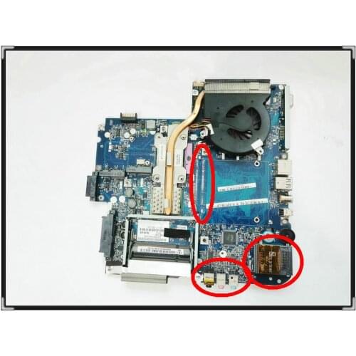 For Acer 5715Z 5315 Motherboard ICL50 LA-3551P+heatsink+ CPU = ICW50 LA-3581P fit 5520 5520G 7720G 7720 motherboard compatible
