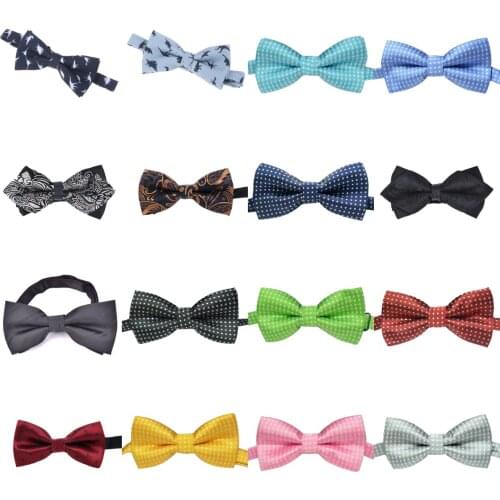 Fashion Bowtie Men Formal Necktie Boy Mens Business Wedding Bow Tie Male Dress Shirt Krawatte Legame Gift