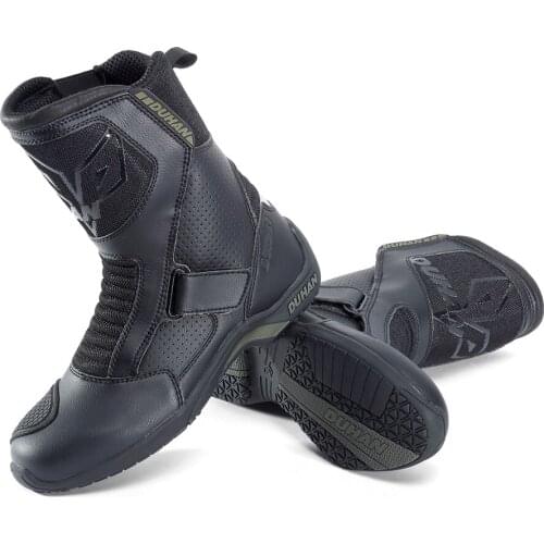 Mannen Motorlaarzen Motorfiets Road Racing Fijne Gaten Ventilatie Schoenen Bota Motociclista Moto Motocross Rijlaarzen