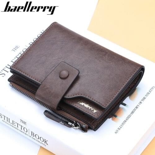 Wholesale Baellerry Luxury Women Wallet Zipper Hasp Purse Baellerry Short Wallet Woman Mini Purse FRID Cards Holder 200PCS/lot