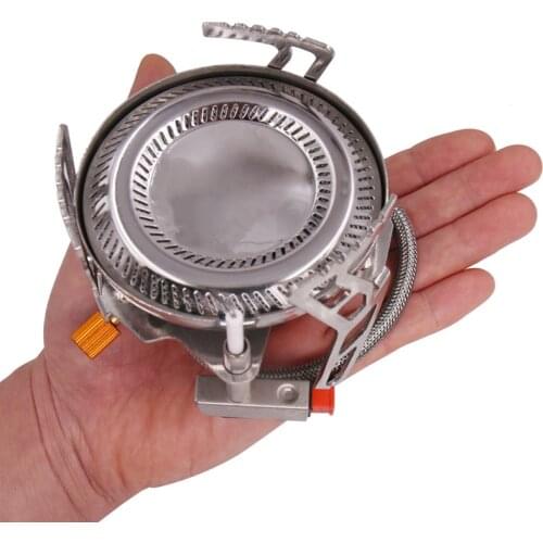 Portable Camping Stove Split-type High-fire Gas Camping Outdoor Stove Cooking Stove for 3-5 Persons