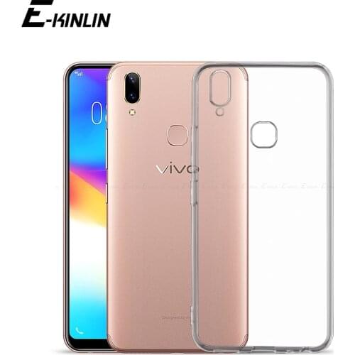 Clear Silicone Back Cover For vivo Y12s Y11s Y19 Y17 Y15 Y12 Y12i Y11 Y95 Y91 Y93 Y85 Y83 Y81 Shockproof TPU Phone Case