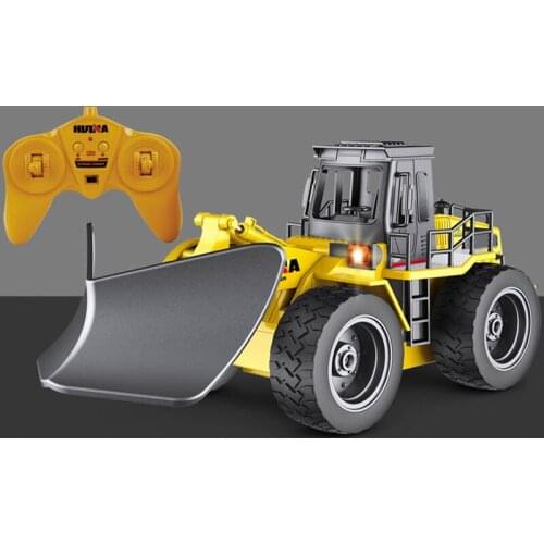 HUINA Toy 1/18 586 Snow Plow Car Model RC Truck Gift 2.4G Remote Control Battery TH18064-SMT6