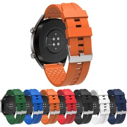 20 22mm Silicone Band for Samsung Galaxy Watch 46mm 42mm Sports Strap for Samsung Gear S3 Frontier/Classic active 2 3 41mm 45mm