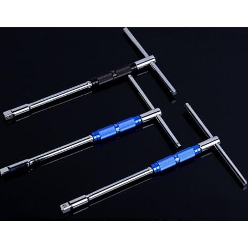 T Handle Hex Allen Key Wrench Spanner Hexagon Wrench T-Type Socket Wrench Auto Bike Motorcycle Hand Tools 1/2" Universal