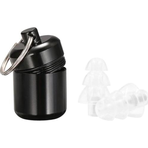 1 Pair Noise Cancelling Ear Plugs for Sleeping Silicone Earplugs Musicians' Hearing Protection with Sound Reduction at Bar Bands
