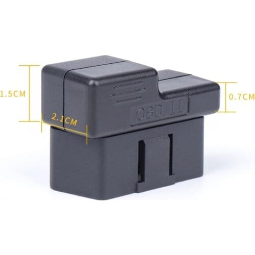 1pc 12V Car male OBD2 16pin connector pin male OBD plug mini shell J1962M cover automotive diagnostic