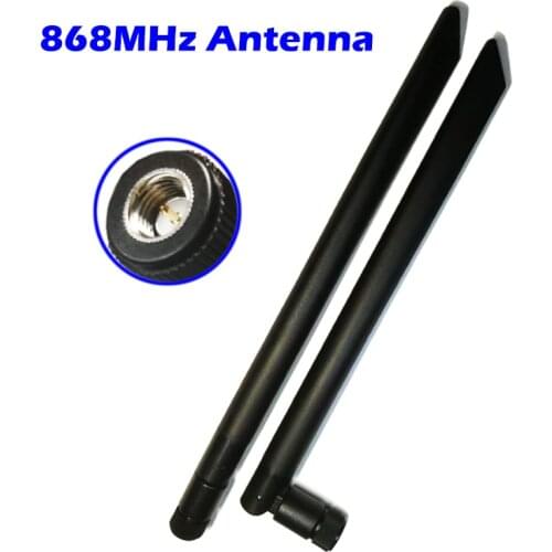 868MHz Antenna 5dbi Gain Omni-Directional SMA Male Connecter for Zigbee GSM Security System Node Nbiot Wireless Module Lora Wan