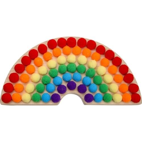 Beads Gam Montessori Wooden Toy Hands Brain Training Clip Beads Puzzle Board Math Game Baby Early Educational Toys For Children